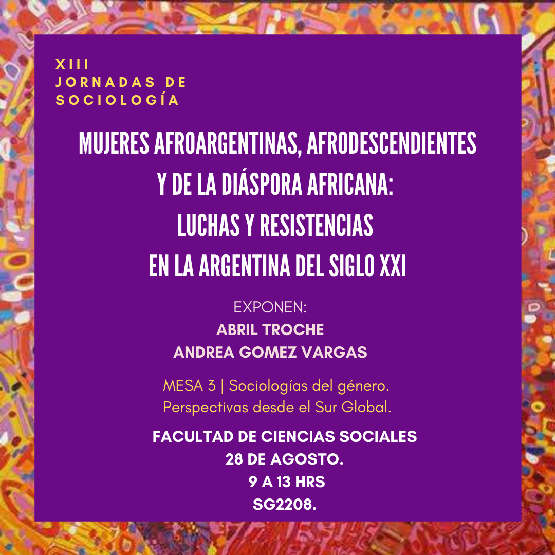 XIII Jornadas de Sociología  UBA Sociales 2019